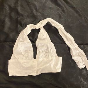 Never worn linen halter top